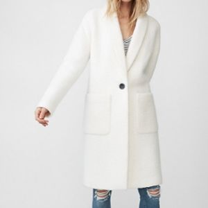 Express Wool Cocoon Coat NWT